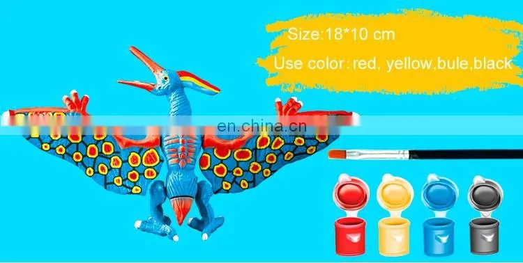 kids mini painting dinosaur figure new toy preschool educational toys