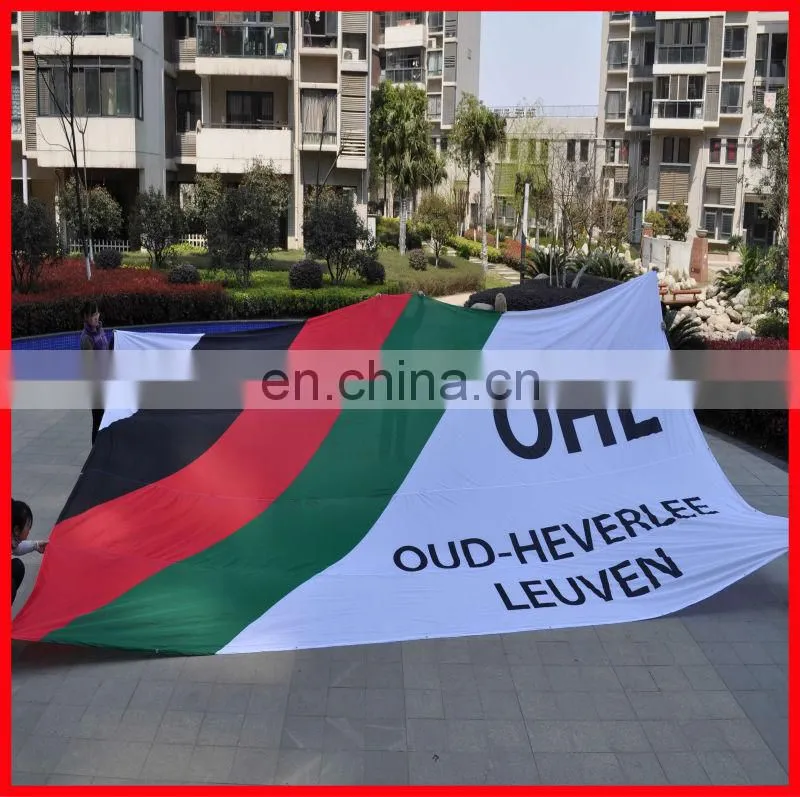 Custom soccer huge flag