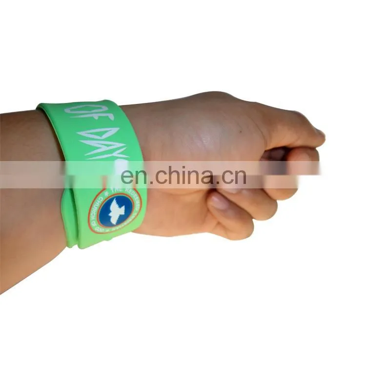 professional custom made quality product silcon bracelet