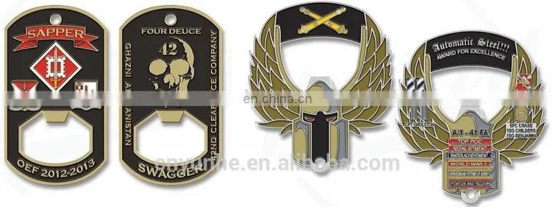 Police Firefighters Challenge Coins
