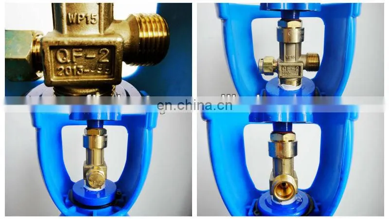 CGA300(QF-70) CGA cylinder valve Gas Valve For Industrial Safety Stove Types