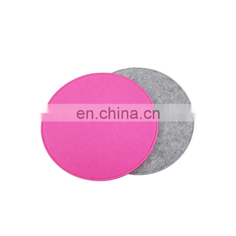Double sides round felt seat cushion /seat mat/seat pads