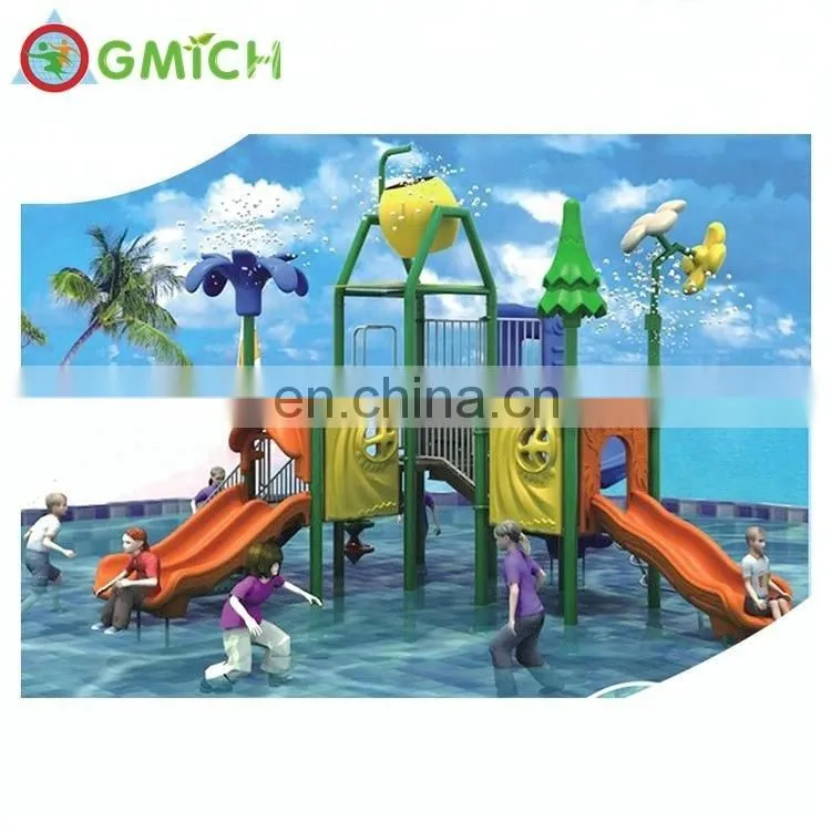 Factory price JMQ-G128A swimming pool structure plastic slide for kids