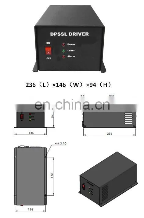532nm 2W Green laser