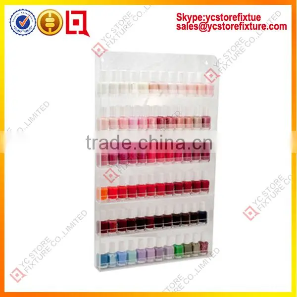 New style acrylic cosmetic perfume glass display stand