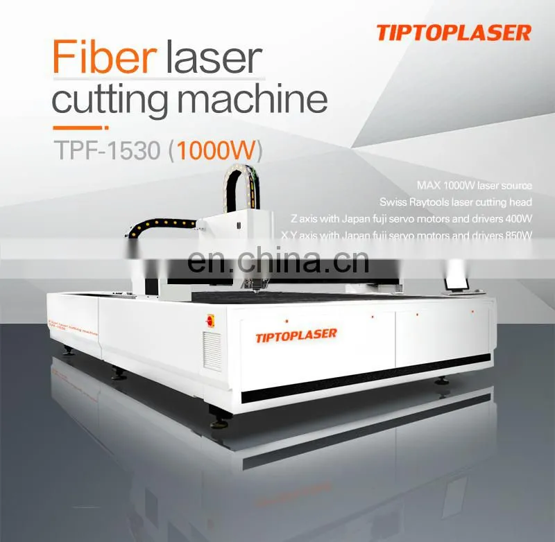 New 3015 Fiber laser metal cutting machine 1000w MAX laser power