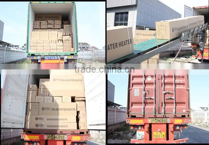 Manufacturer vacuum tube solar water heater 100,150,200,300L