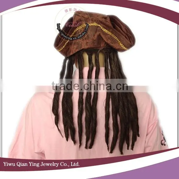cheap wholesale jack sparrow wig