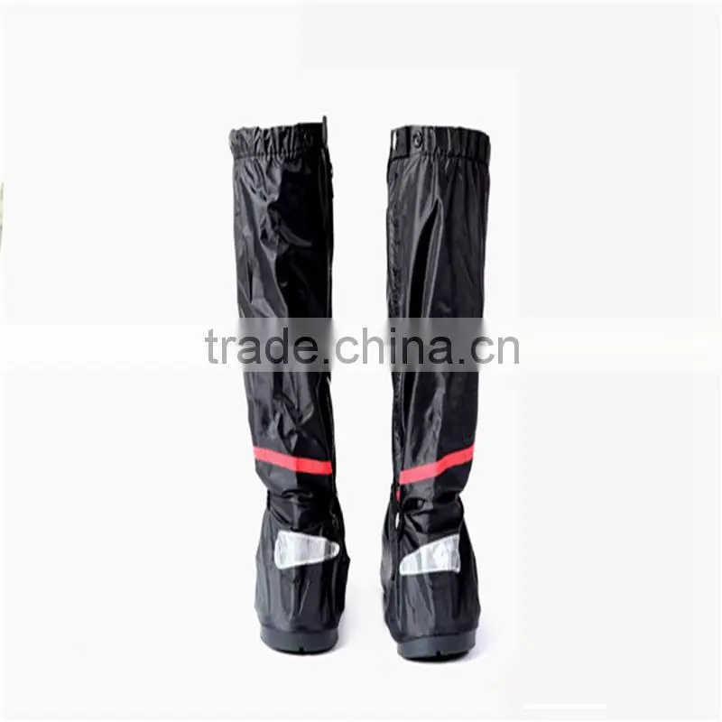 Hot sale PVC Outsole Material and low Upper Material black rain shoe cover