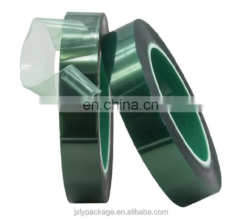 Silicone Pressure Sensitive Adhesive Green PET High Temperature Masking