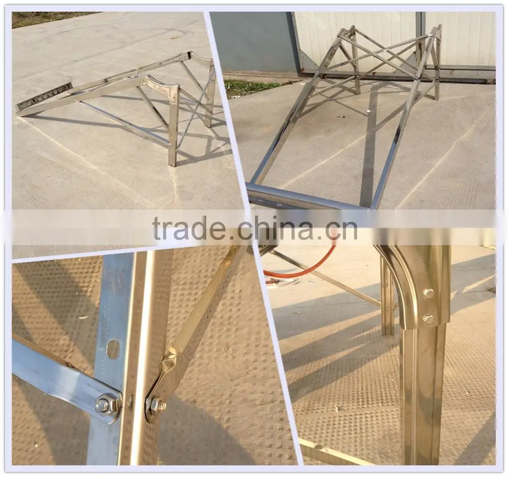 High quality non-pressurized compact stainless steel price of solar water heater