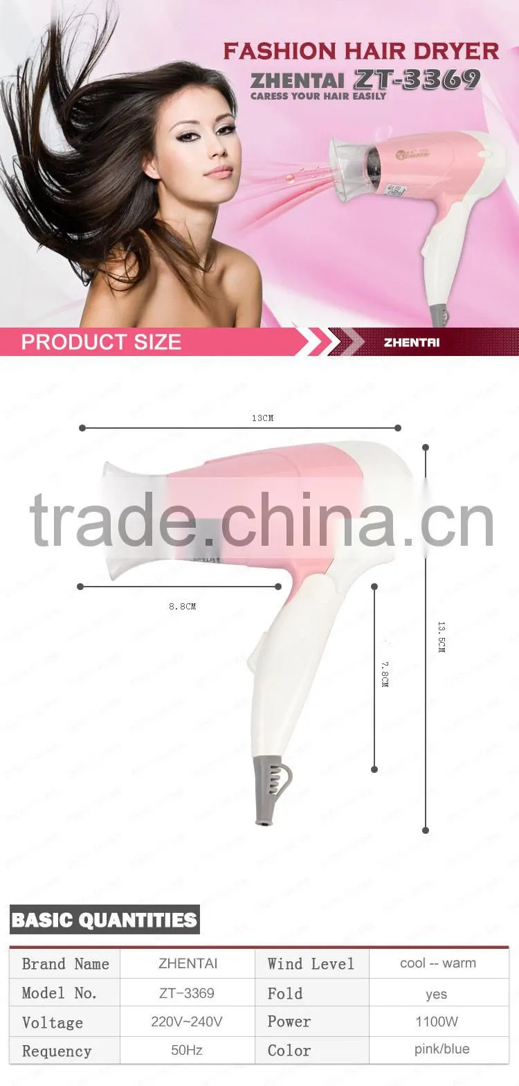 Cheap Price Foldable Mini Hair Dryer with Travel
