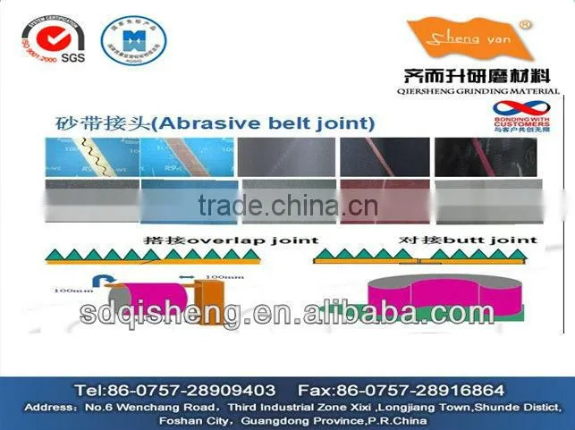 aluminum oxide coated abrasive cloth for hand use