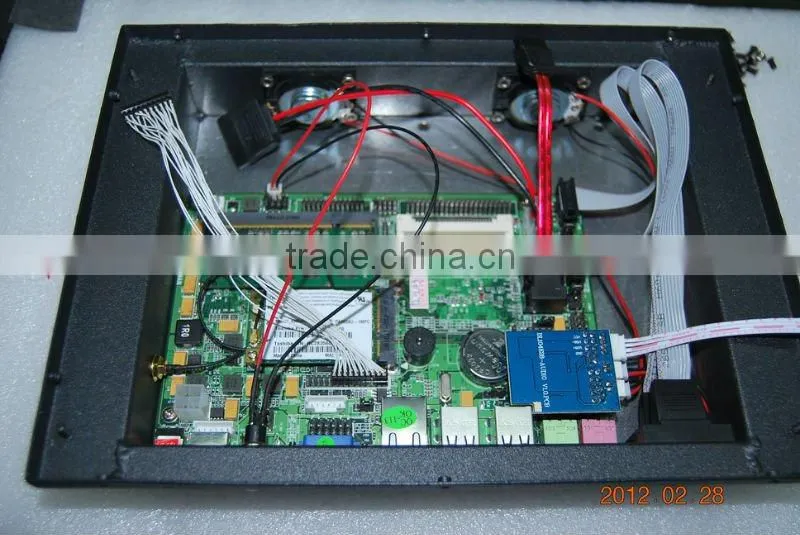 10.4'' waterproof all in one touch screen car pc/ Inter Atom N270 1.6GHz CPU