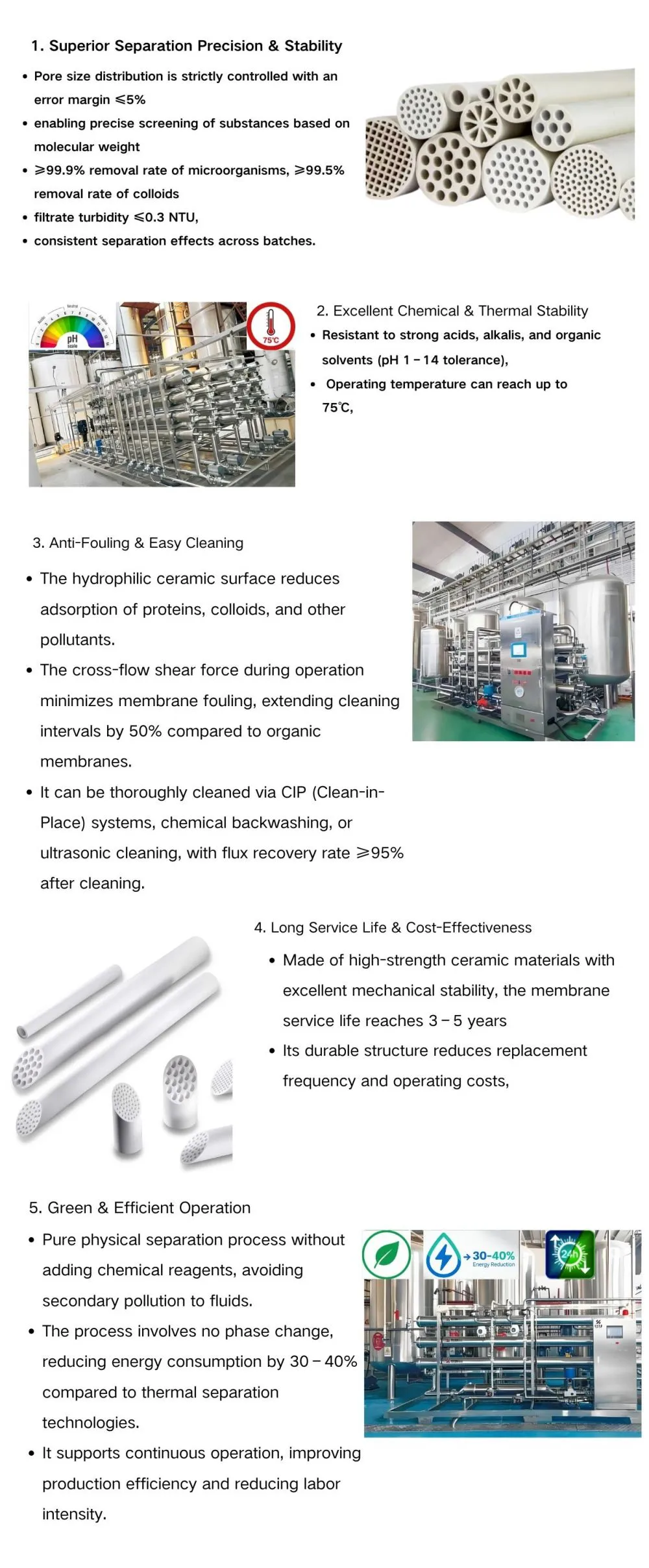 Fluid filtration ceramic membrane Advantages.jpg.webp