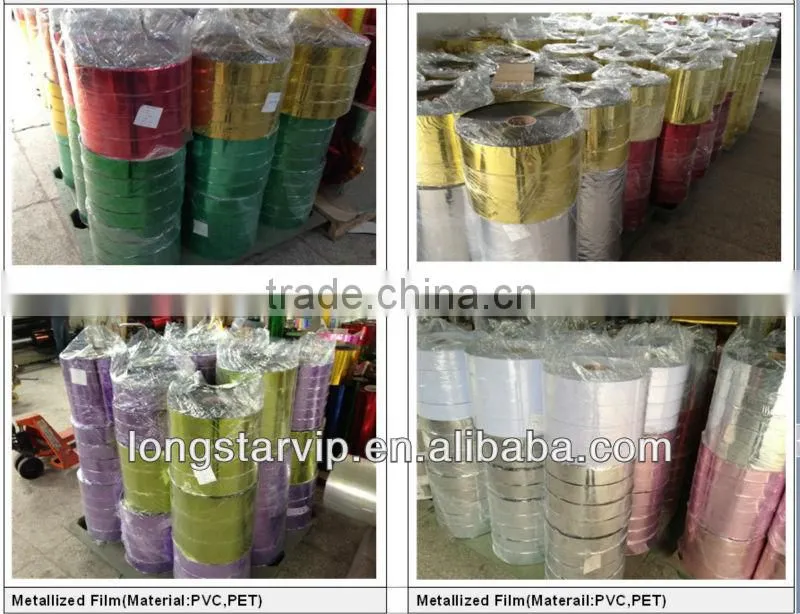PET Metallized Film For Christmas Decoration