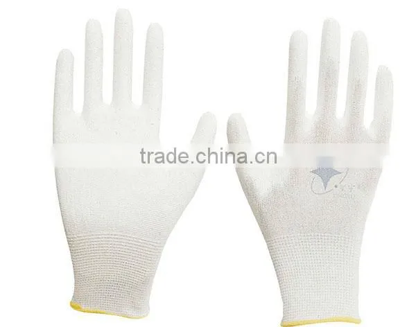 good quality PU working glove with various corlor