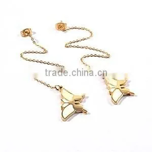 Earring findings wholesale butterfly hanging earring