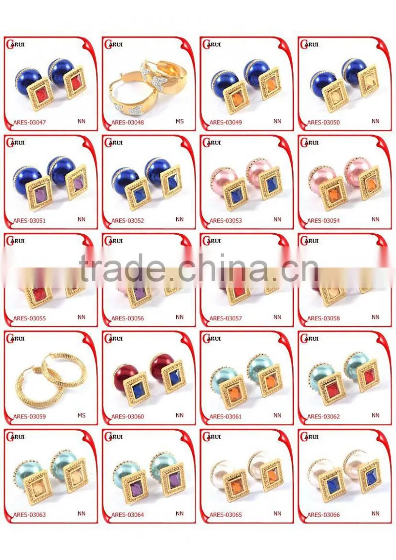 hollow gold jewelry new arrival 2015 women big hoop earrings stainless steel