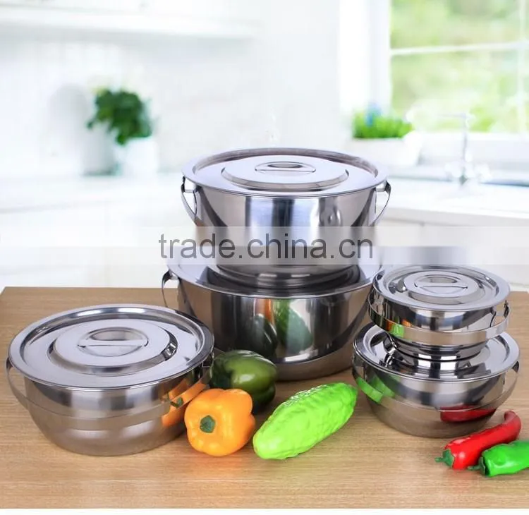 Kitchen Utensils Stainless Steel Thailand Hot Pot / Cookware Set/ Cooking Pot