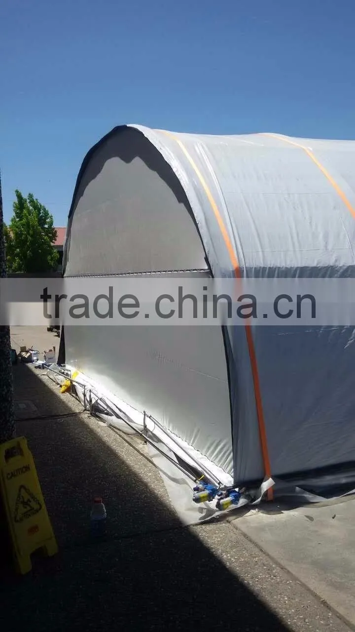 auto single span black out greenhouse