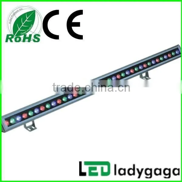 Professional LED wall washer supplier!2013 Hot and new AC110V,AC220V RGB, single color 36w exterior led wall washer