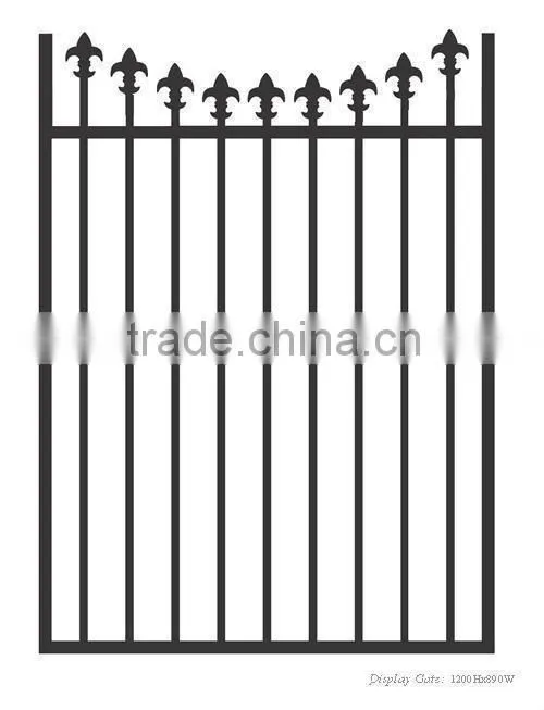 890mm width loop top access gate for pool