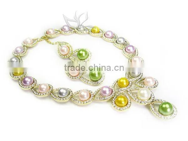 Fashion Design pearl jewelry set