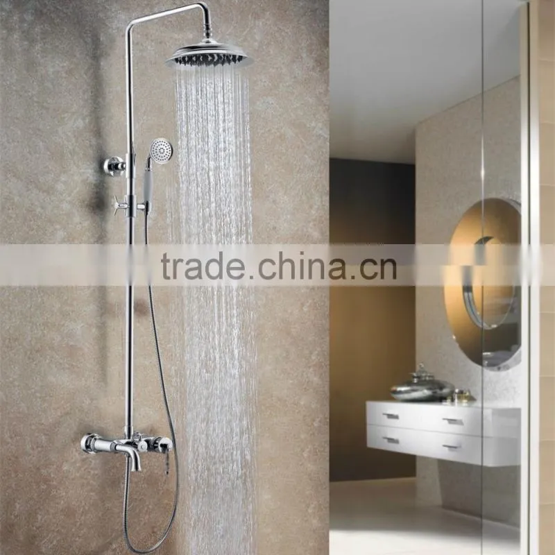 Classical Range Chrome Plated Wall Mounted Shower Set