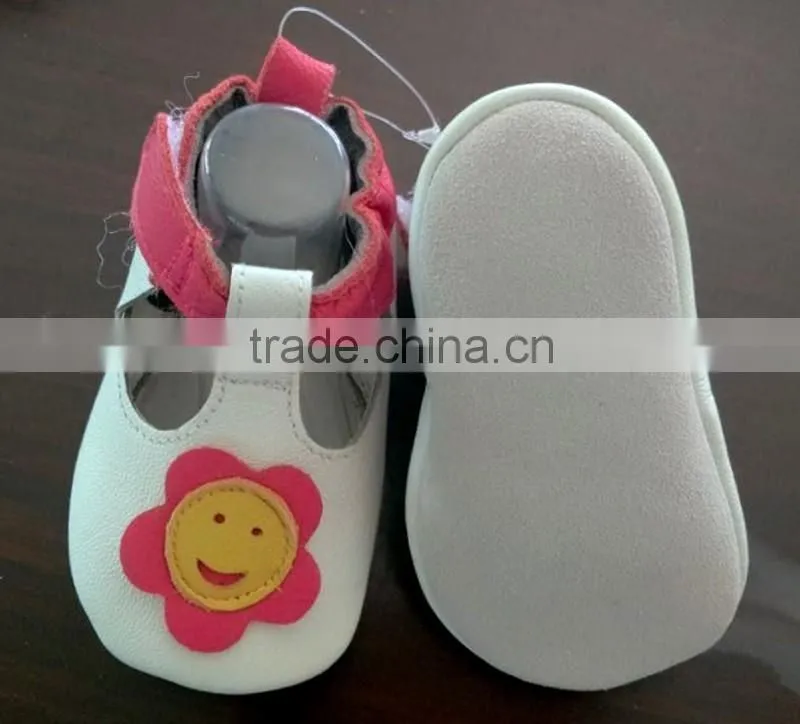 2016 girl boy baby sheep leather shoes soft sole