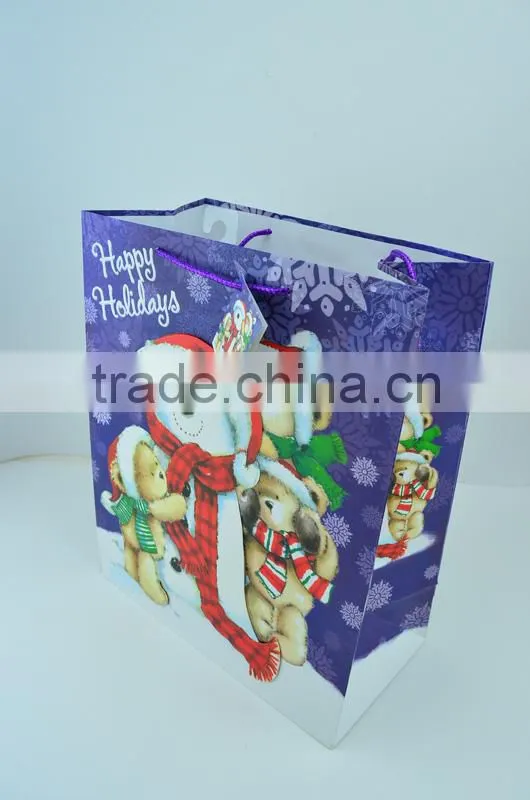 2014 fashion trend foldable shopping bags for promotion
