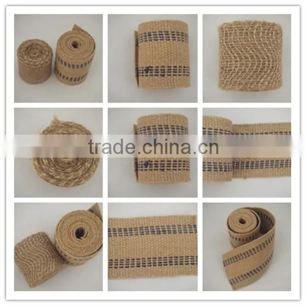 5cm high strength jute webbing use for furniture