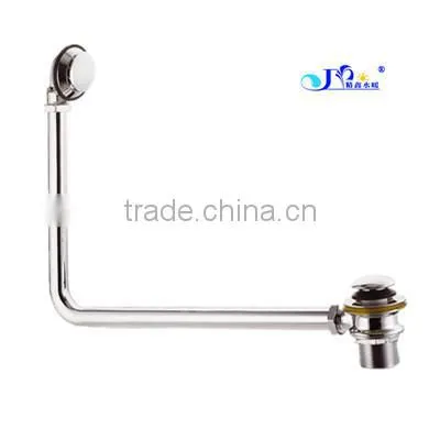 Push down pop-up waste -- Bath fitting