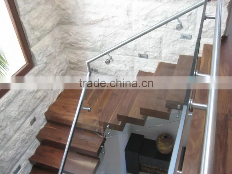 American walnut wood stair tread covers