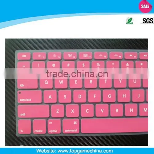 Color Silicone keyboard protector For Macbook air 13" 15"