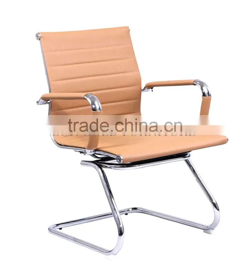 Hot sale orange meeting leather office chair (SZ-OC201)