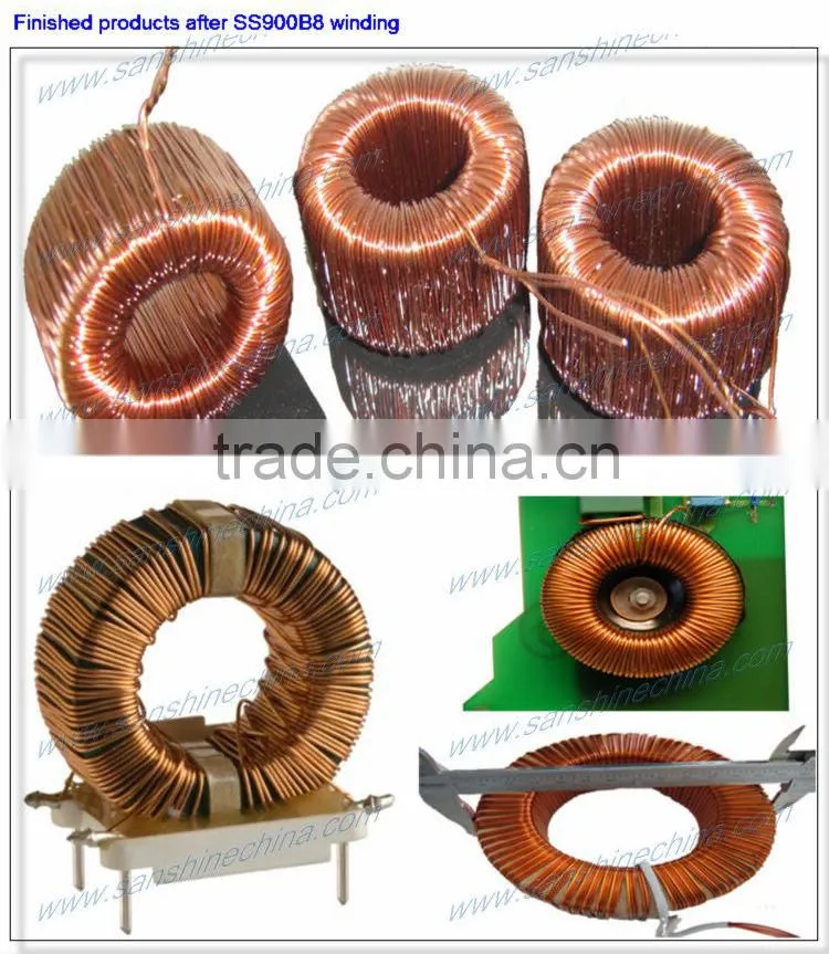 Belt type automatic toroid coil winder