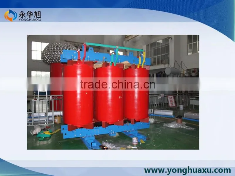 China Shandong manufacture SCB type 10kv 11kv 20kv 35kv Three Phase Amorphous alloy dry type electric power transformer price