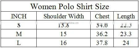 Made in China rose cheap polo shirts