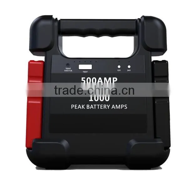 2016 new arrival 12v/24v Gasoline&Diesel carku car jump starter 2400mAh car accessories