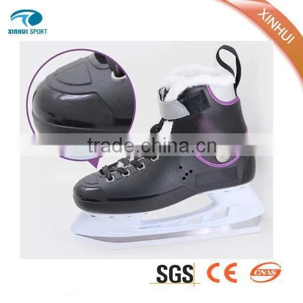 2015 New Style, HOT SALE and upscale Fixed size professional ice skates shoes & Ice Hockey Skates for ice rink