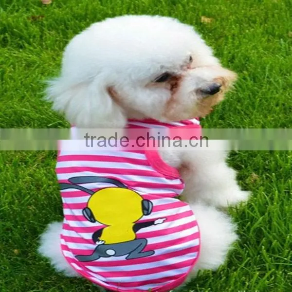 pet soft and lovely print clothing dog clothes