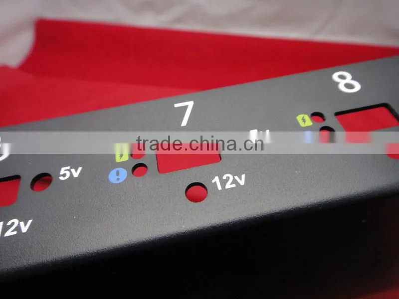 black powder coating metal stamp electrical box