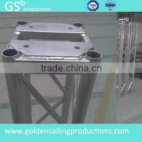Galvanized aluminum truss pyramid roof truss stage cover
