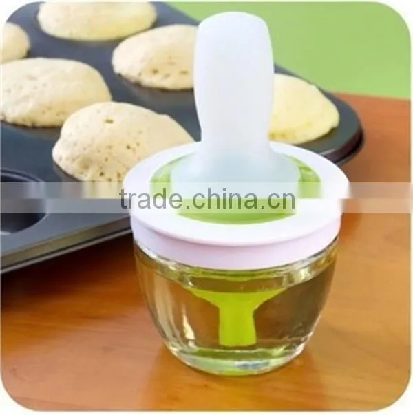 J203 High temperature resistant silicone oil brush for cooking