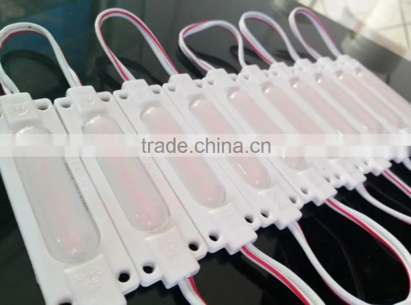6 chips smd 5730 led modules best price 1.6w high quality 192lm CE RoHS Approved smd injection module for sign board
