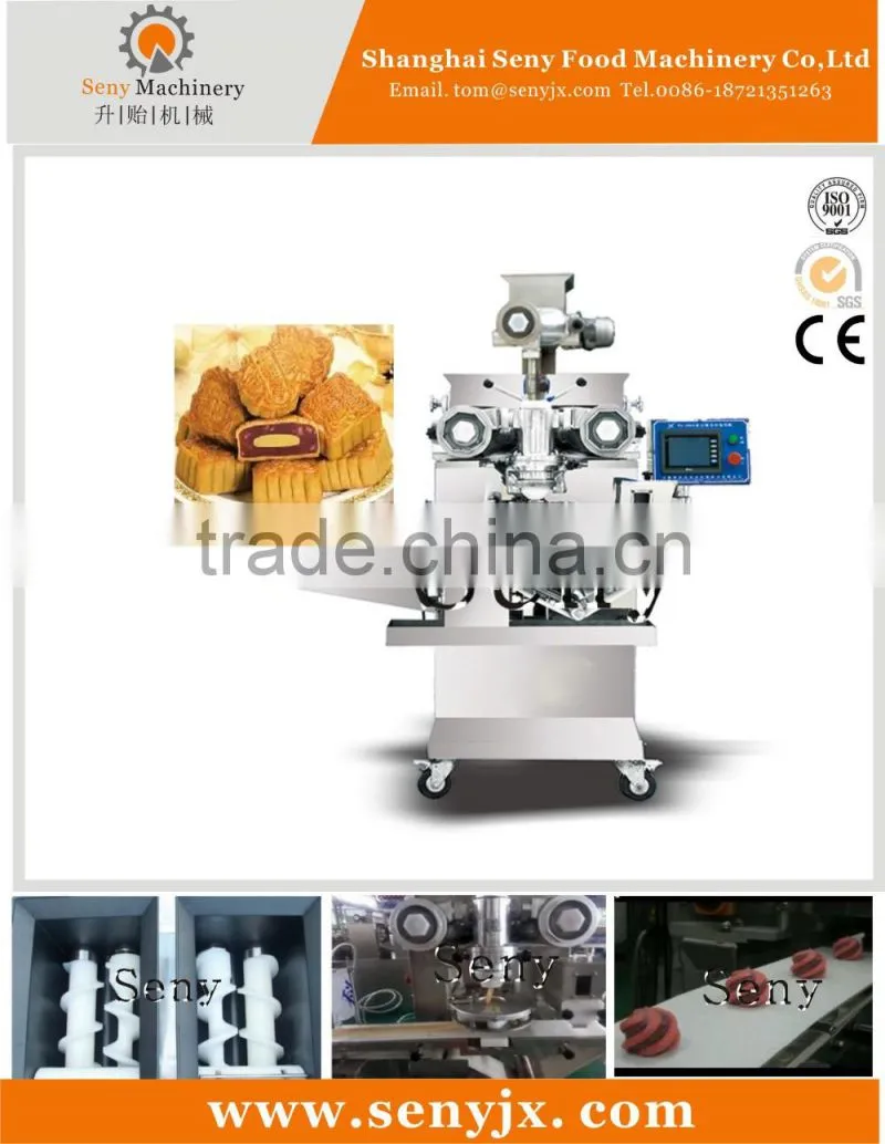 double stuffing moon cake automatic encrustingm&arranging machinery