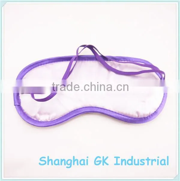 High quality Lavender Silk Eye Mask