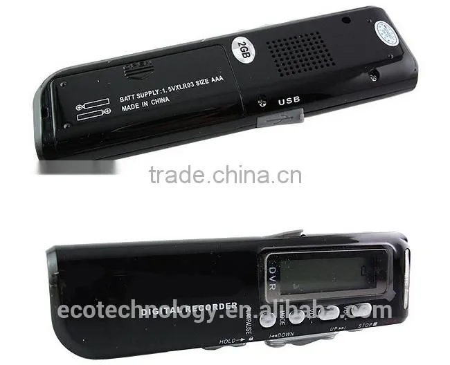 K80 Digital Voice Recorder with Time Display and Stereo Recording Function voice recording module