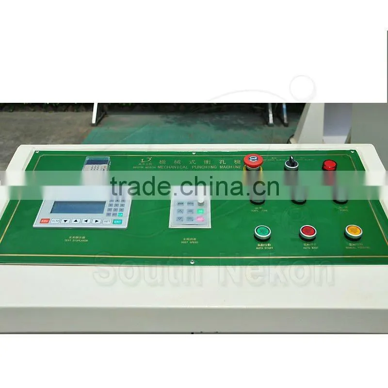 Numerically controlled mechanical leather punching machine